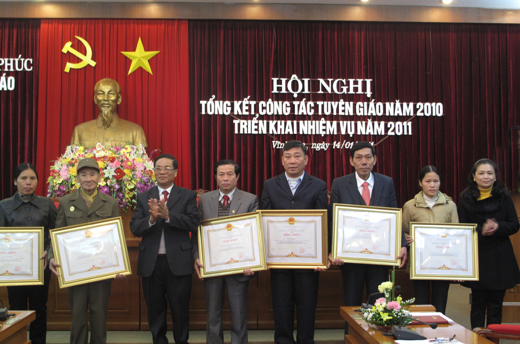 Ngành tuyên giáo Vĩnh Phúc triển khai 6 giải pháp cơ bản trong năm 2011